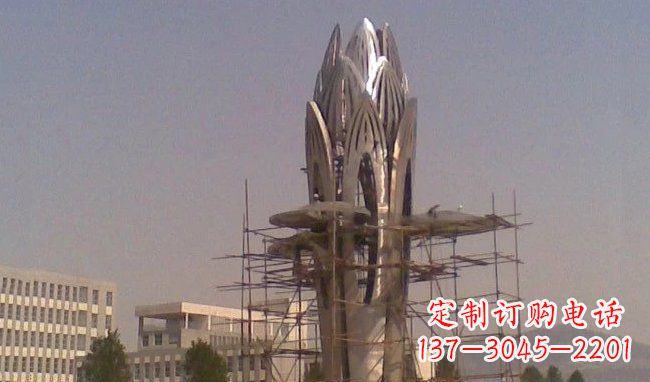 成都不锈钢火炬雕塑精致而又耐用