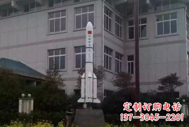 成都不锈钢火箭雕塑给城市带来无限美
