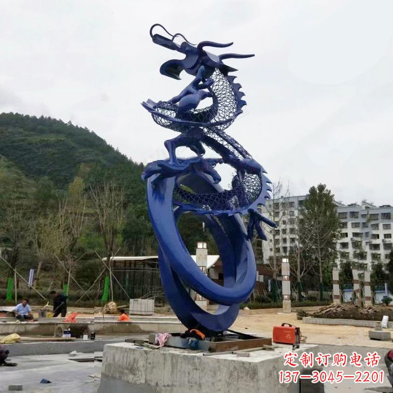 成都不锈钢动物雕塑——点缀公园园林