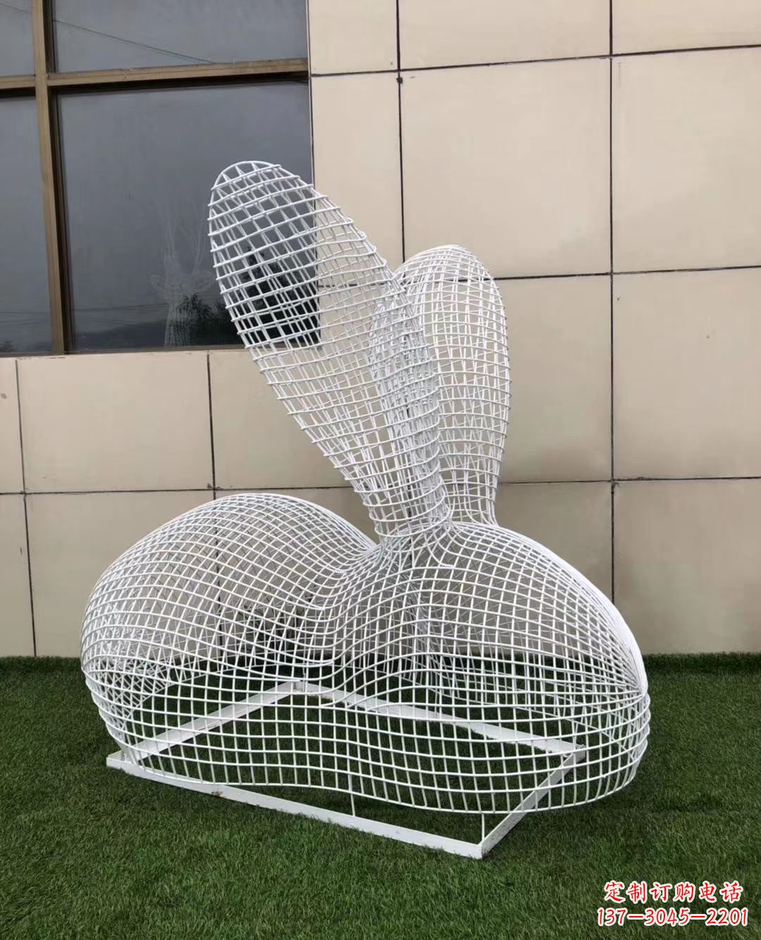 成都不锈钢镂空动物雕塑精致美观的艺术品