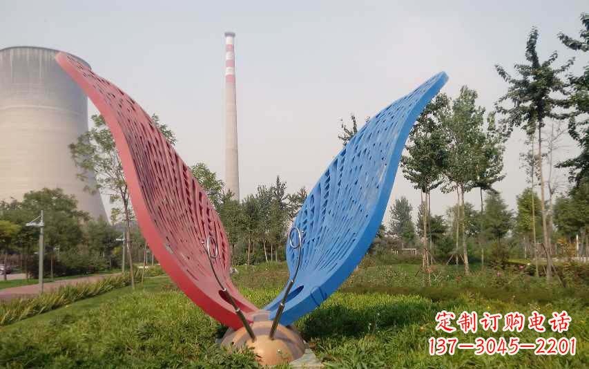 成都不锈钢镂空七星瓢虫雕塑