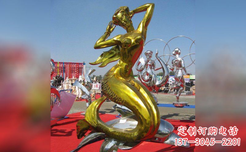 成都海底美人鱼雕塑