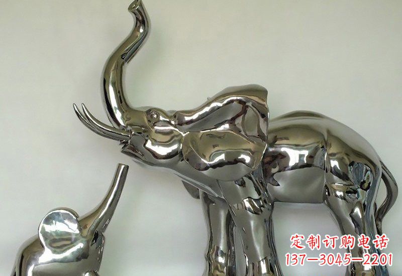成都不锈钢大象雕塑