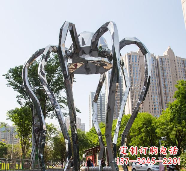 成都精致的不锈钢螃蟹雕塑