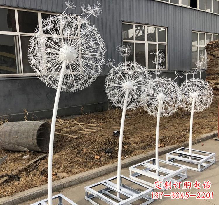 成都不锈钢蒲公英——城市雕塑的精美瑰宝