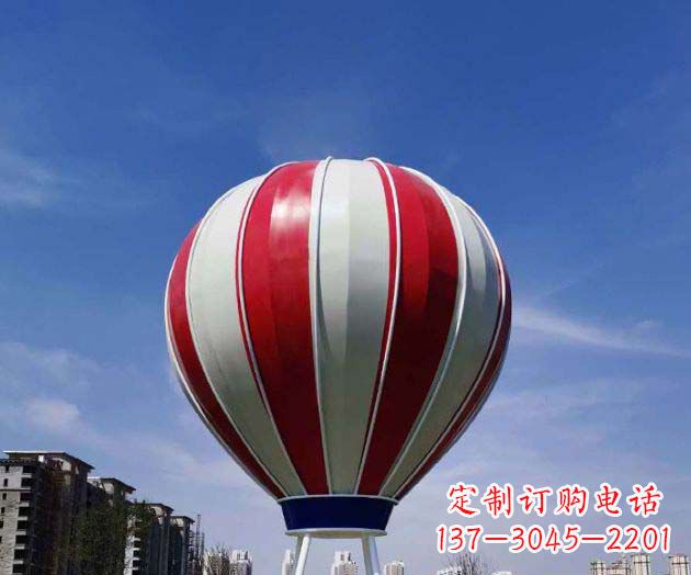 成都不锈钢热气球雕塑给景观增添精彩