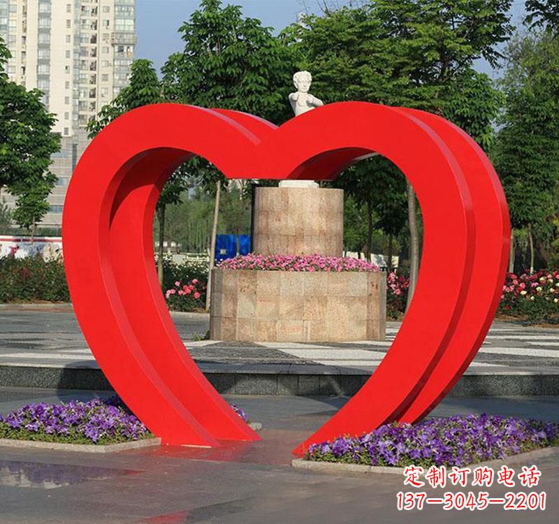 成都精美不锈钢拱门雕塑