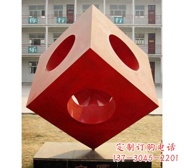 成都不锈钢魔方雕塑展现精致与艺术