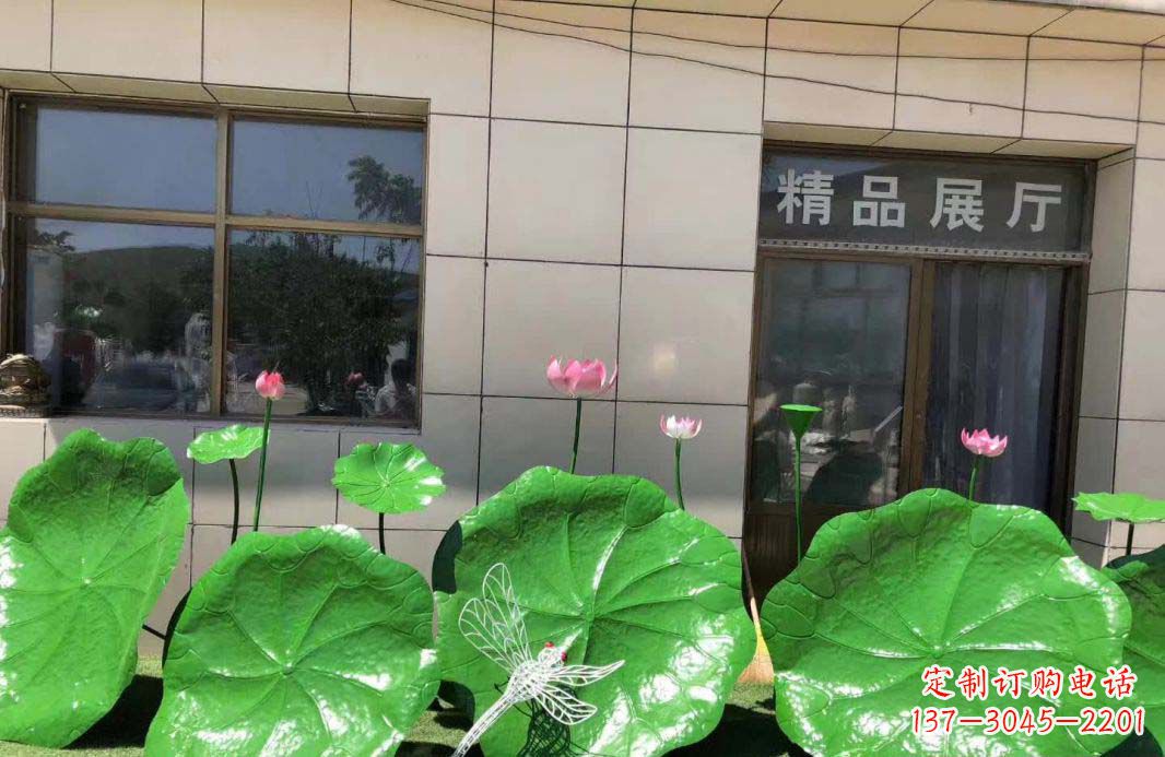 成都不锈钢荷叶雕塑艺术性与美感的完美结合
