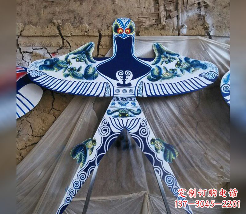 成都不锈钢蜘蛛侠风筝雕塑的象征