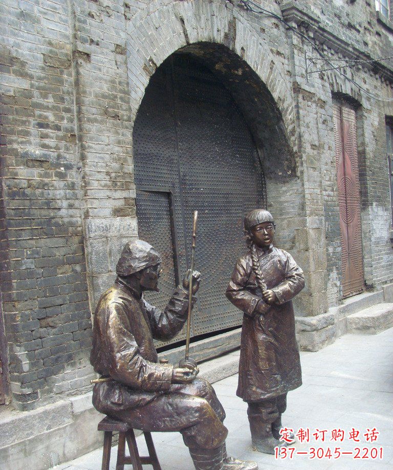成都二胡铜雕艺术形式的精髓