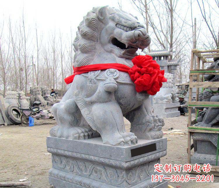 成都雄壮狮子石雕——欢迎来到宁波