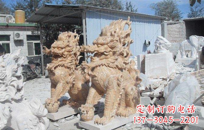 成都麒麟石雕一个具有传统文化精髓的艺术品