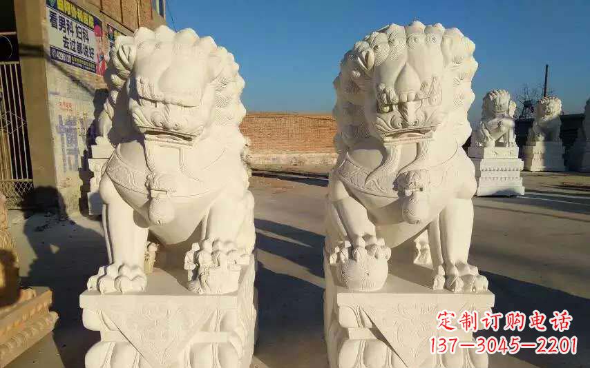 成都狮子雕塑象征力量与智慧