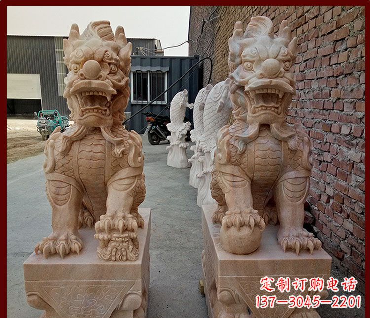 成都麒麟门口雕塑——传承古老文化的精灵
