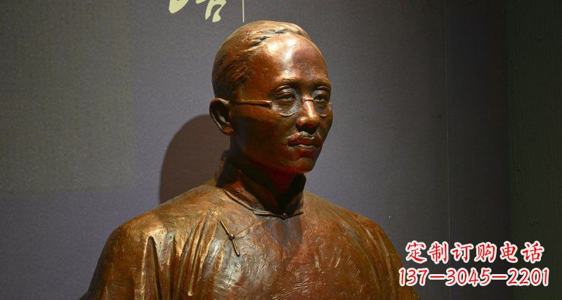 成都蔡元培名人胸像铜雕