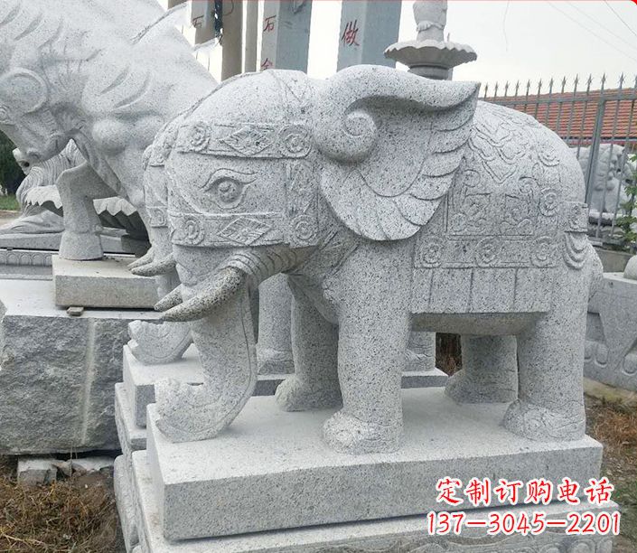 成都藏传佛教大象雕塑