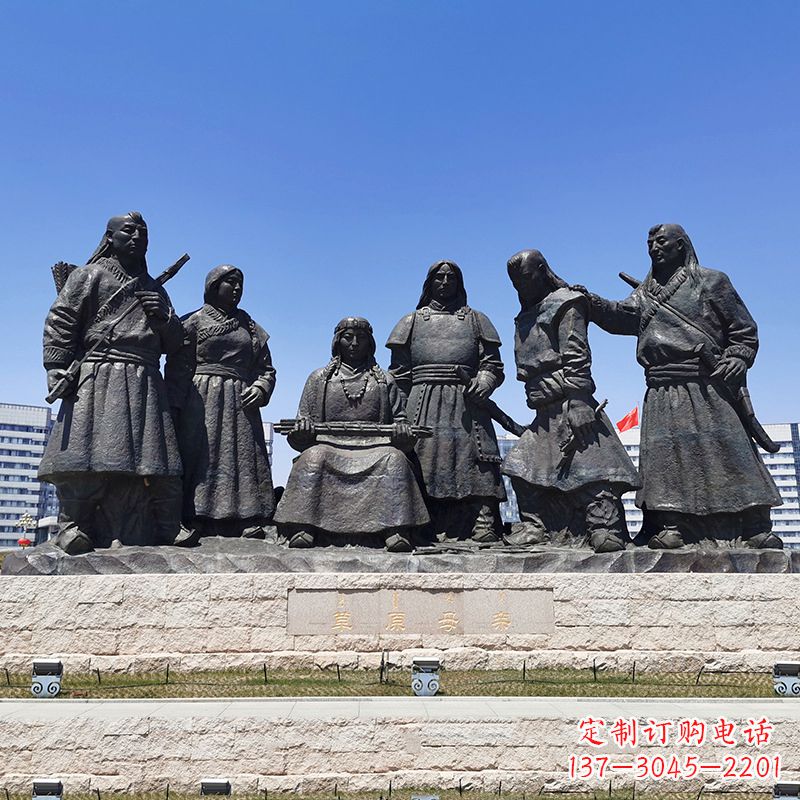 成都草原母亲——传承爱的雕塑