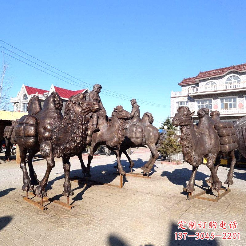 成都茶马古道骆驼队