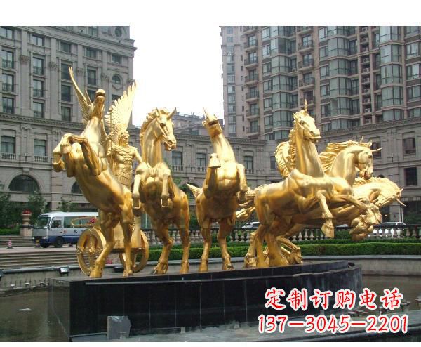 成都阿波罗的象征——青铜雕塑