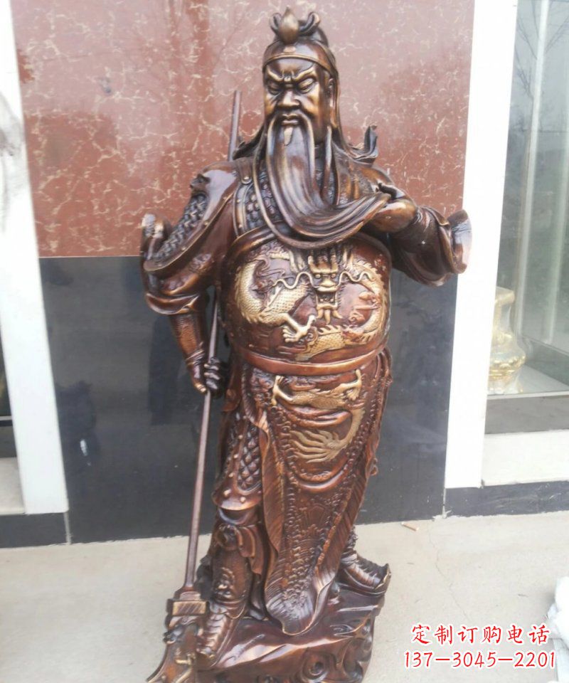 成都此关公雕塑
