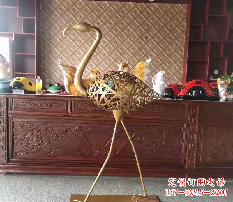 成都火烈鸟雕塑精美绝伦