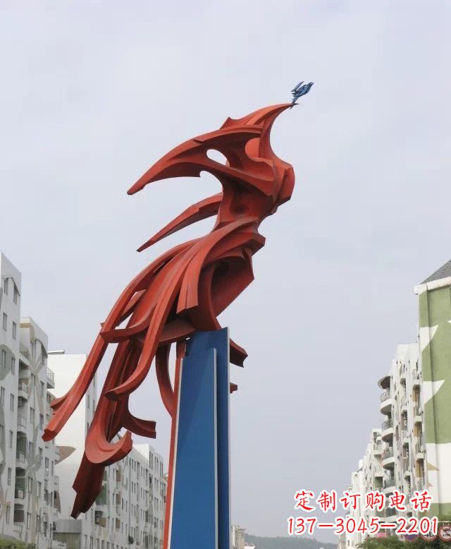 成都凤凰雕塑传承古老文化的艺术精品