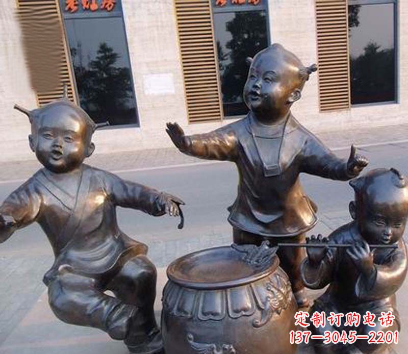 成都儿童铜雕——传承精神家园的艺术瑰宝