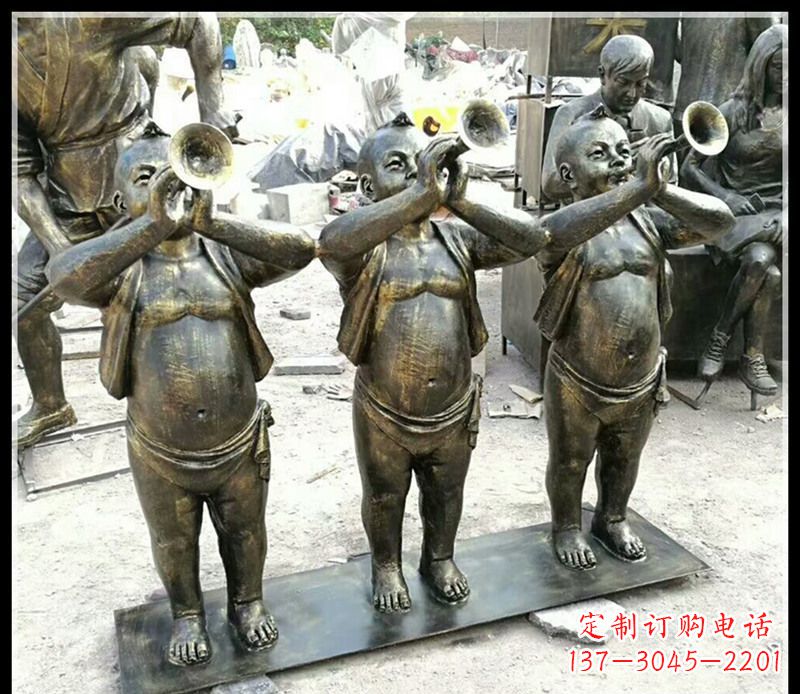 成都儿童雕塑弘扬传统文化