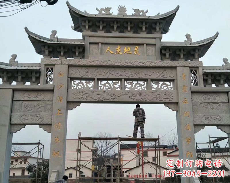 成都牌坊雕塑