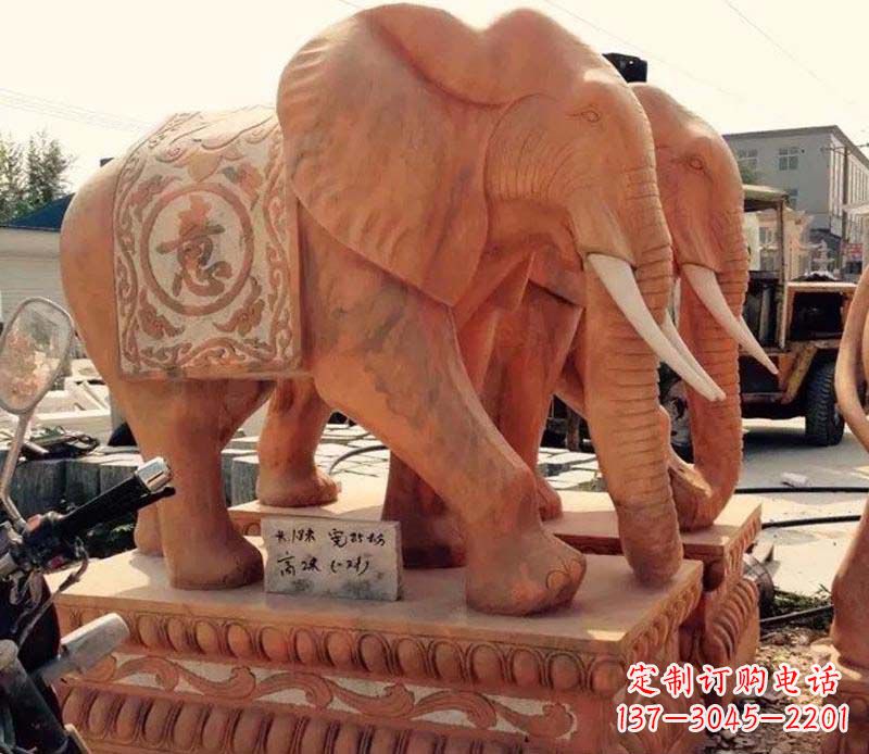 成都大象雕塑 传承古典文化的艺术精品