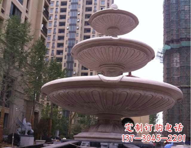 成都大理石大型喷泉石雕宏伟精美的艺术之作