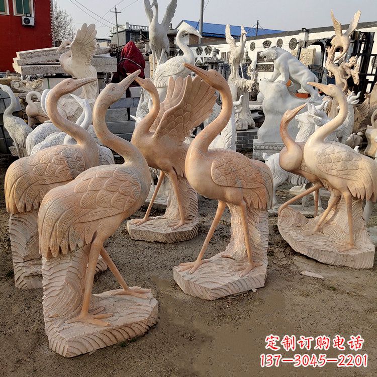 成都仙鹤雕塑艺术的经典之作