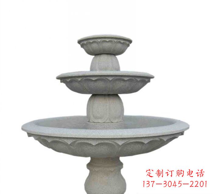 成都大理石多层喷泉石雕——精美而充满灵性的艺术杰作