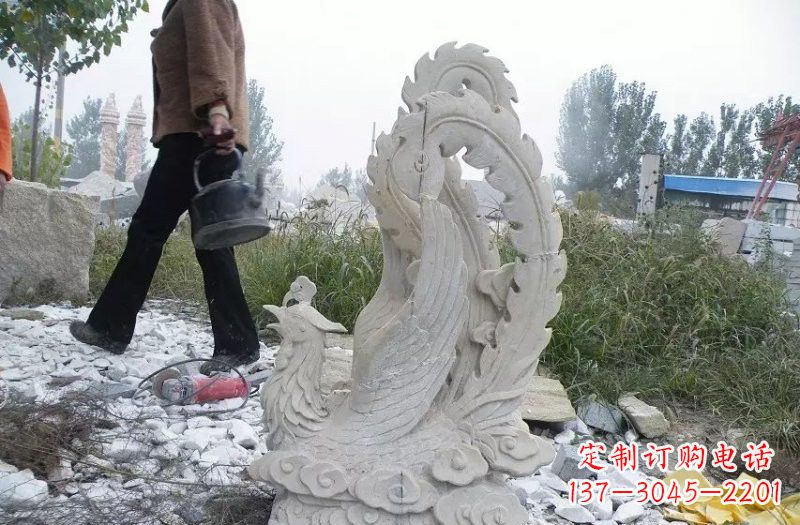 成都凤凰雕塑传承瑰丽的古老文化