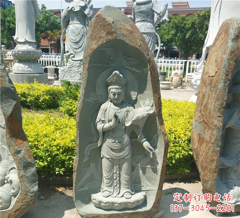 成都大理石观音像,以灵性铭刻记忆