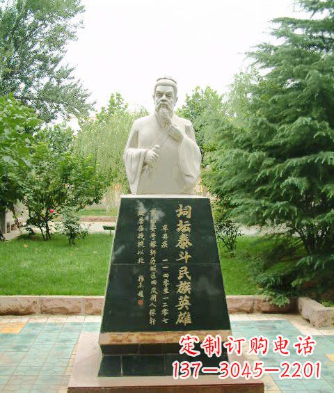 成都古代名人雕塑,荟萃中国文化