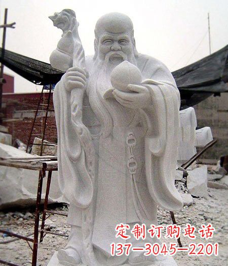 成都大理石寿星雕塑