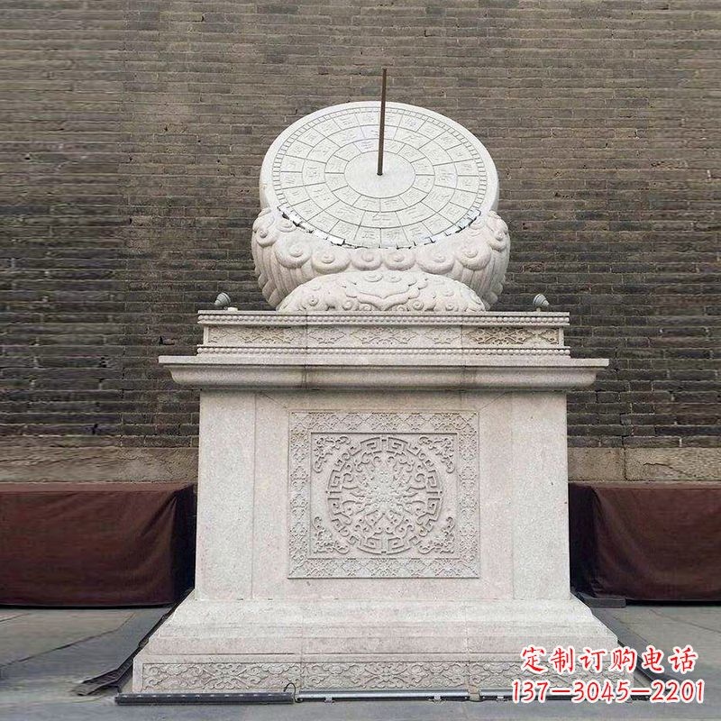成都精美石质日晷雕塑