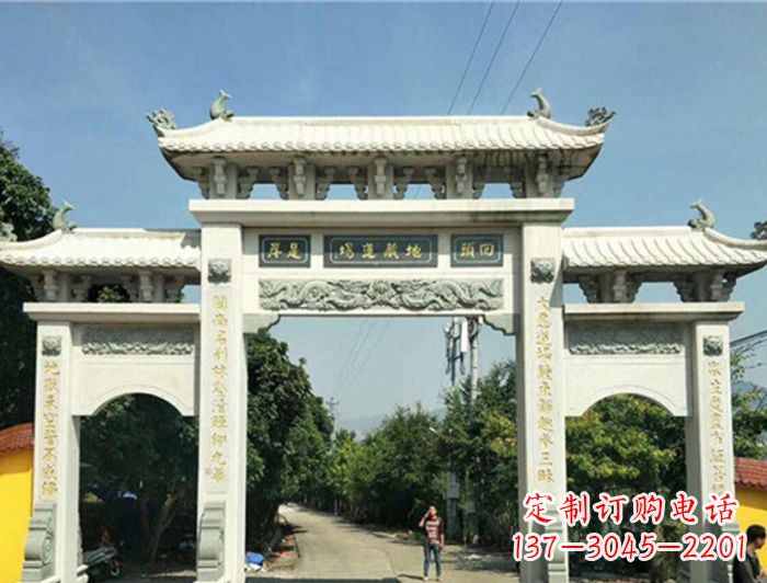 成都大理石牌坊雕塑