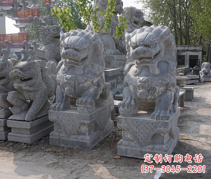 成都大理石狮子雕塑