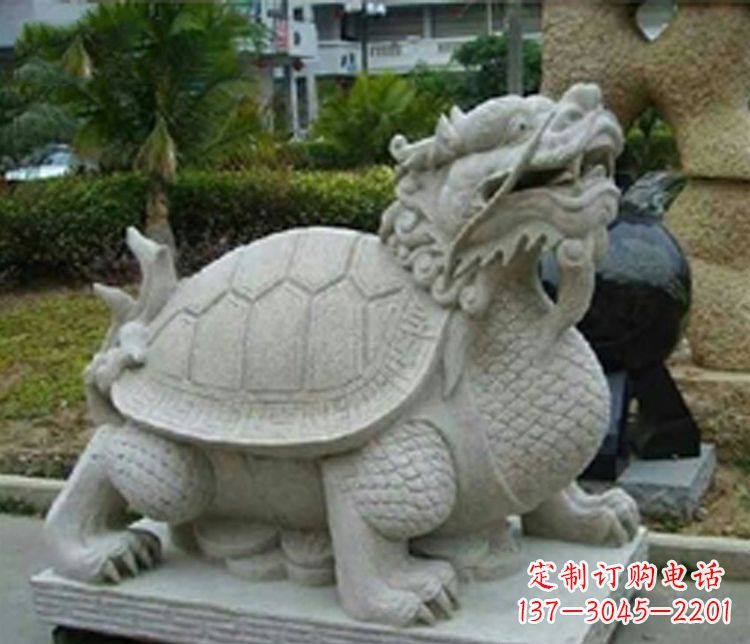 成都大理石铜钱龙雕塑