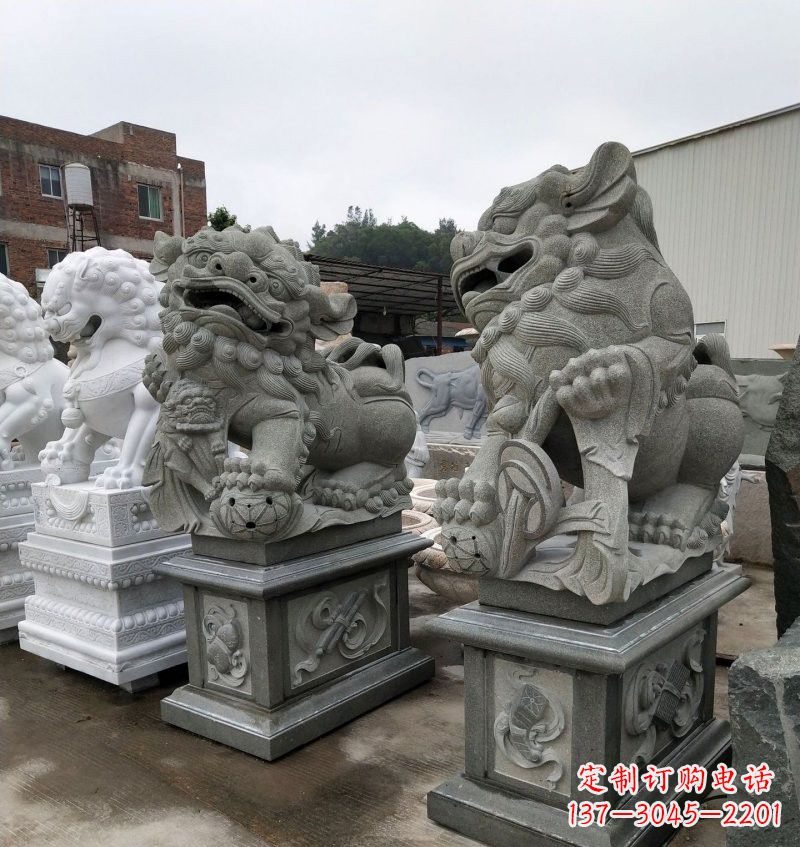 成都大理石南方狮子雕塑