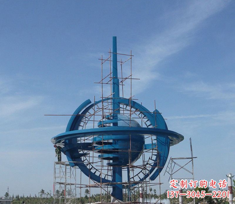 成都品质卓越的大型不锈钢地球雕塑