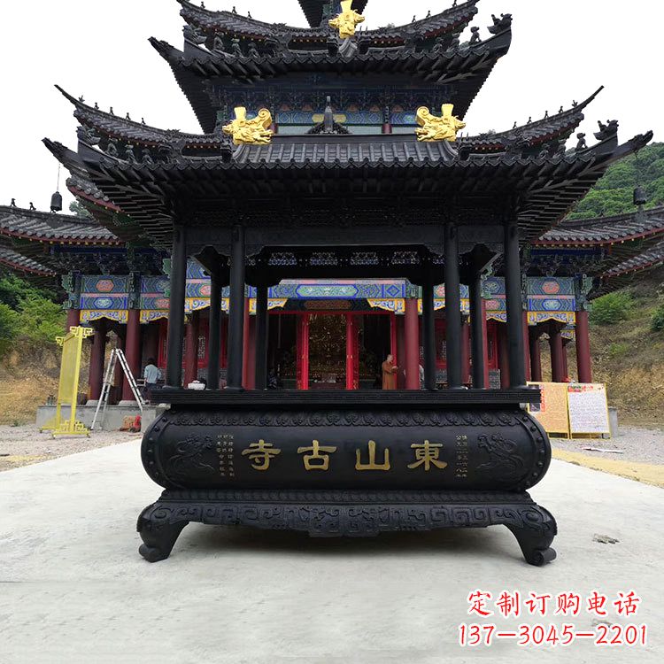 成都大型寺庙香炉雕塑