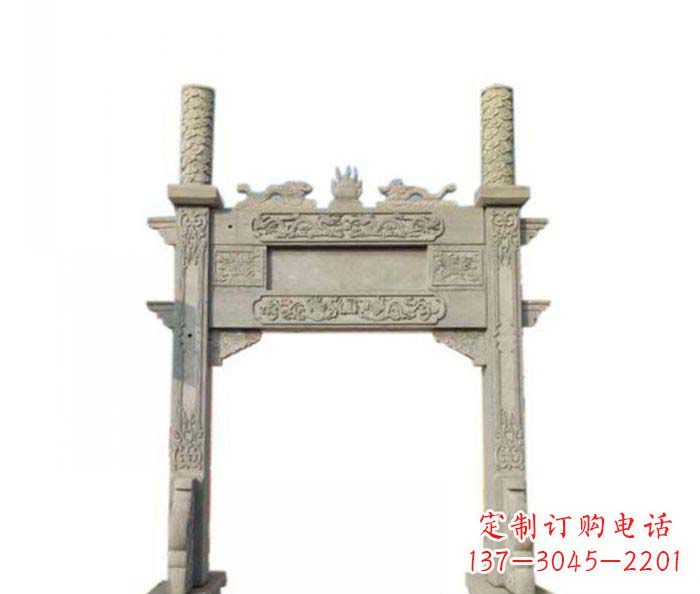 成都产品名称中领雕塑-牌坊石雕