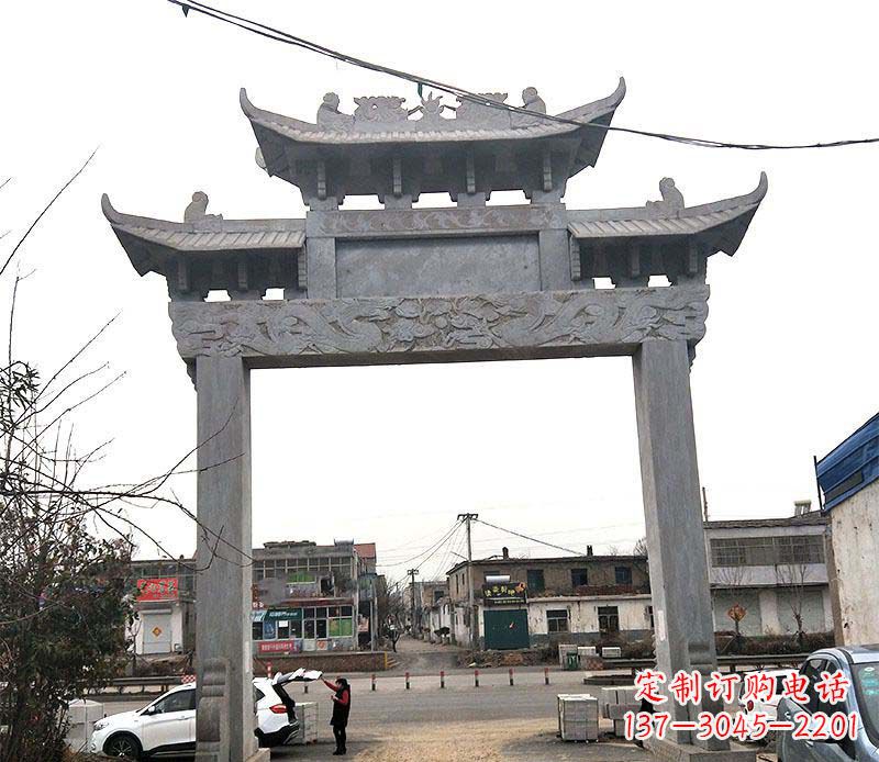 成都精美大理石牌坊石雕