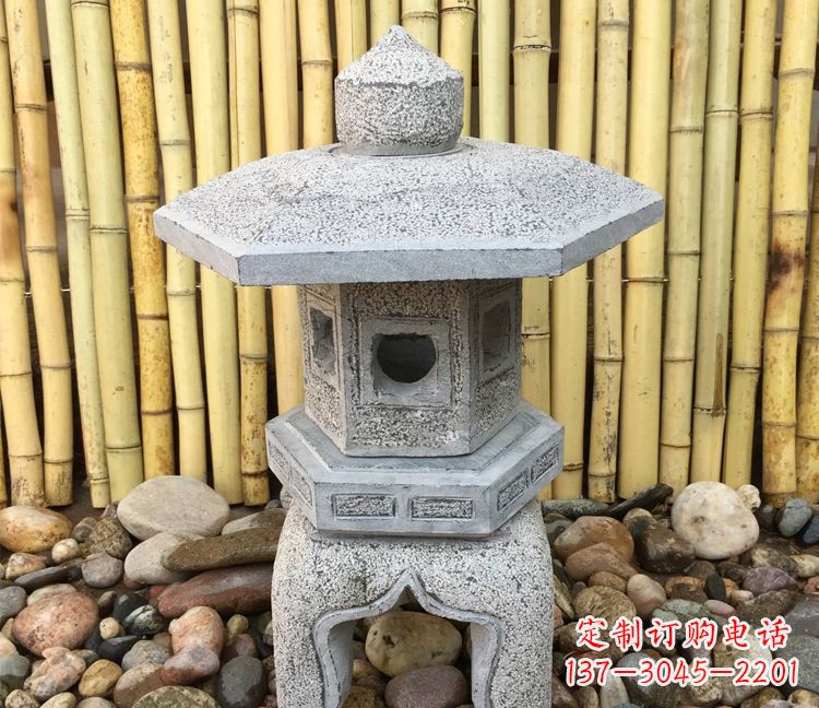 成都精美仿古灯笼石雕