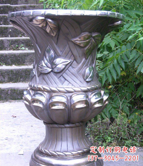 成都玻璃钢花盆雕塑