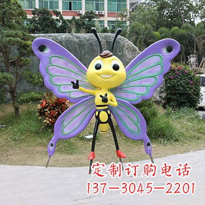 成都仿真蝴蝶雕塑,精致多彩、灵动优雅